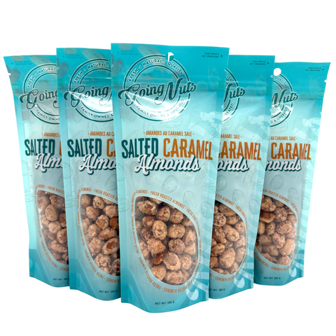 Salted Caramel Almonds - Volume Discount (5-Packs)