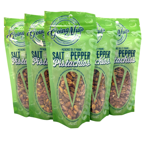 Salt & Pepper Pistachios - Volume Discount (5-Packs)