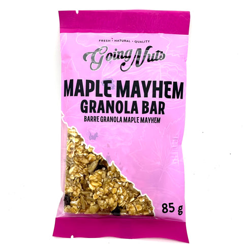 Maple Mayhem Granola Bar