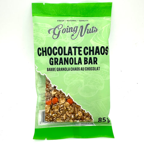 Chocolate Chaos Granola Bar