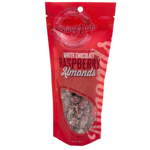 White Chocolate Raspberry Almonds