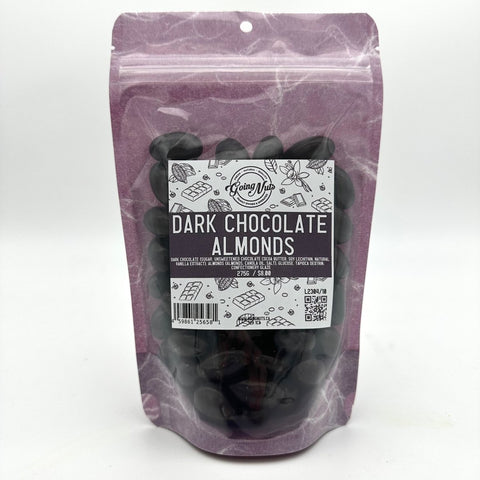 Dark Chocolate Almonds - Going Nuts