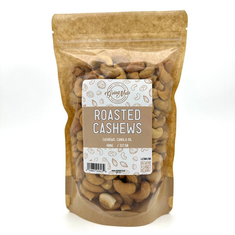 Roasted Cashews - Going Nuts