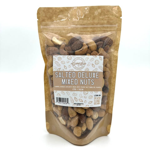 Salted Deluxe Mixed Nuts - Going Nuts