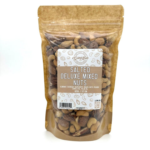 Salted Deluxe Mixed Nuts - Going Nuts